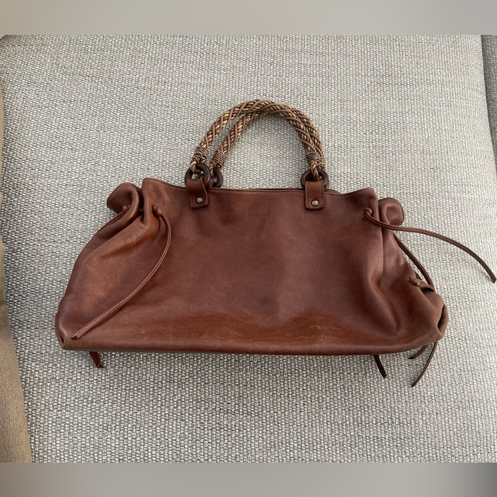 Mitzi Baker Authentic Rare Find Vintage Hobo Genuine Soft Itailian Leather